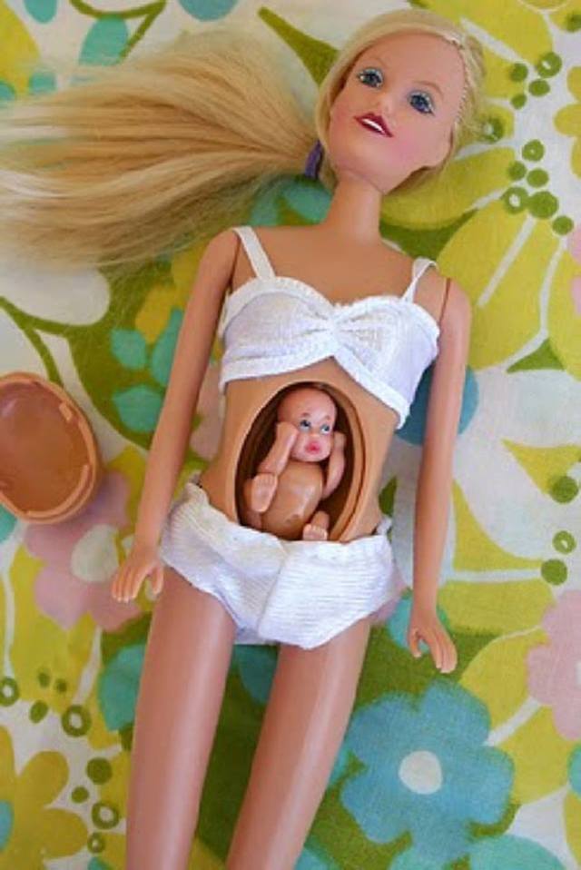 hoja embotellamiento Sucediendo barbie embarazada
